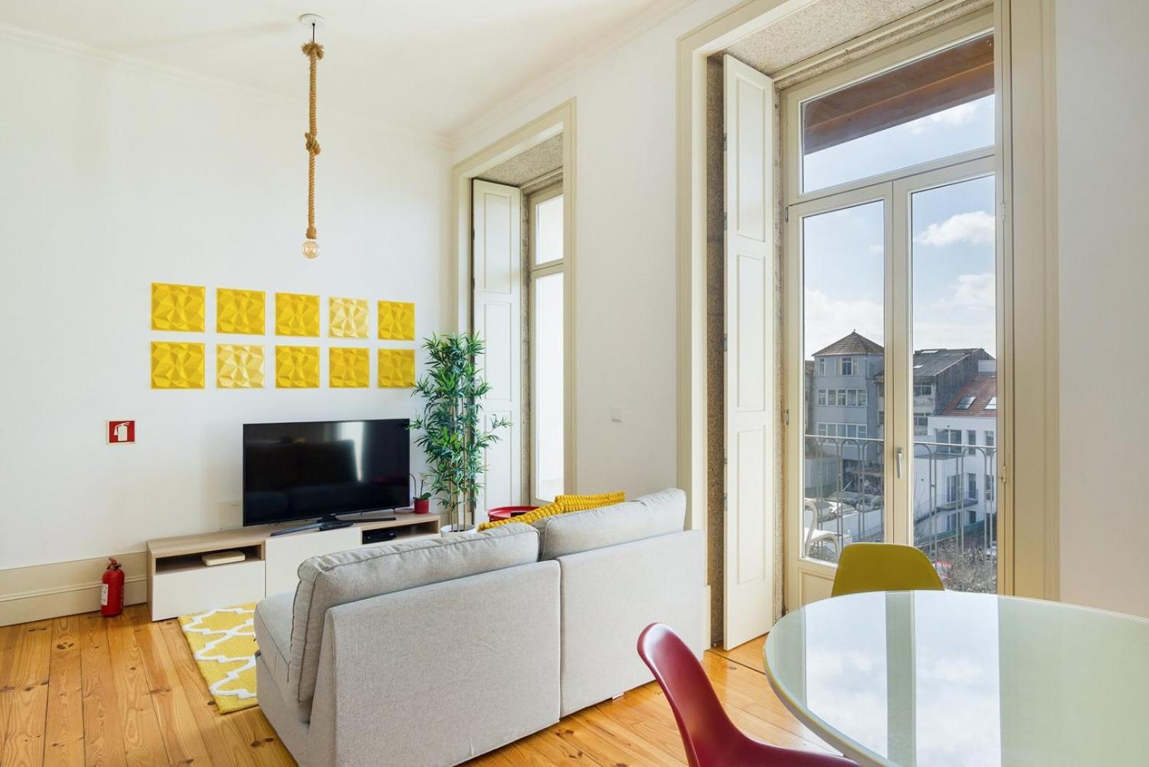 Guestready - Urban Oasis With Private Balcony Apartment Porto Luaran gambar