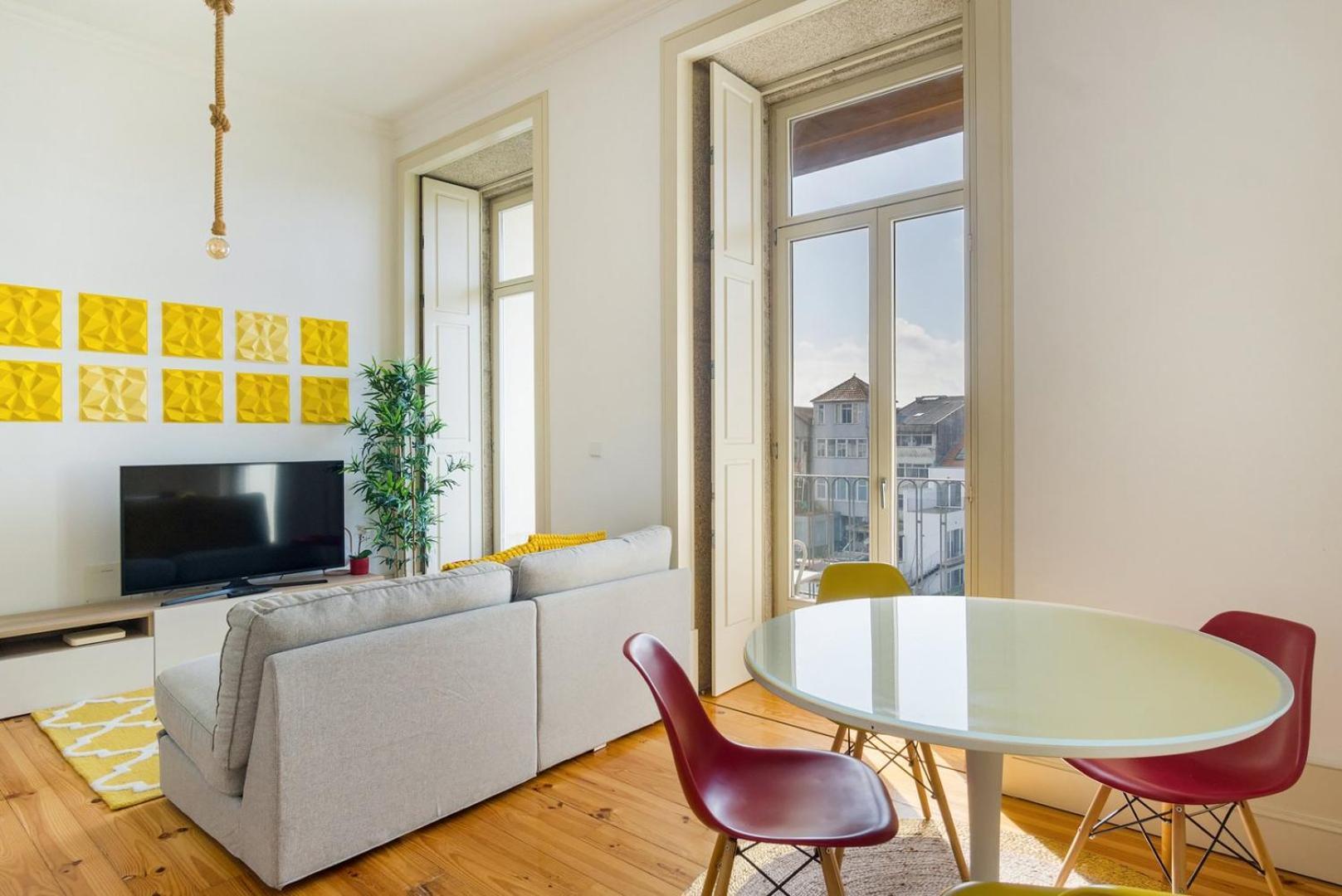 Guestready - Urban Oasis With Private Balcony Apartment Porto Luaran gambar